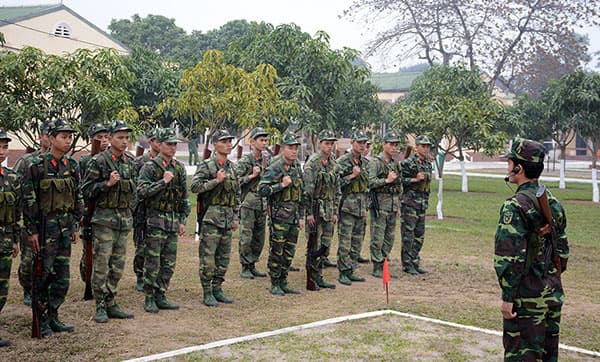 Trung đoàn 165 làm tốt công tác bảo đảm cho bộ đội xuất ngũ