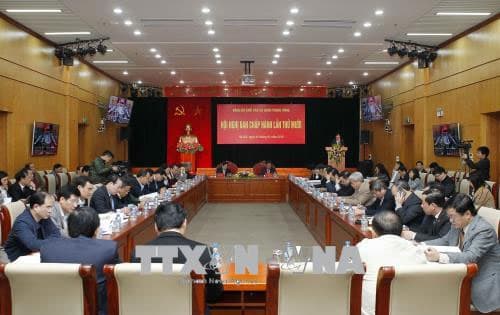 Hội nghị Ban Chấp hành lần thứ mười Đảng bộ Khối các cơ quan Trung ương