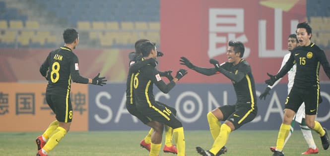 U23 Malaysia lập thành tích lịch sử tại giải U23 châu Á