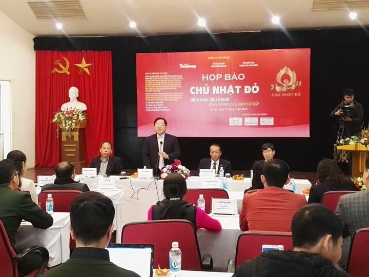 Ngày hội “Chủ nhật Đỏ” lần thứ 2018 sẽ được tổ chức tại 31 tỉnh, thành phố