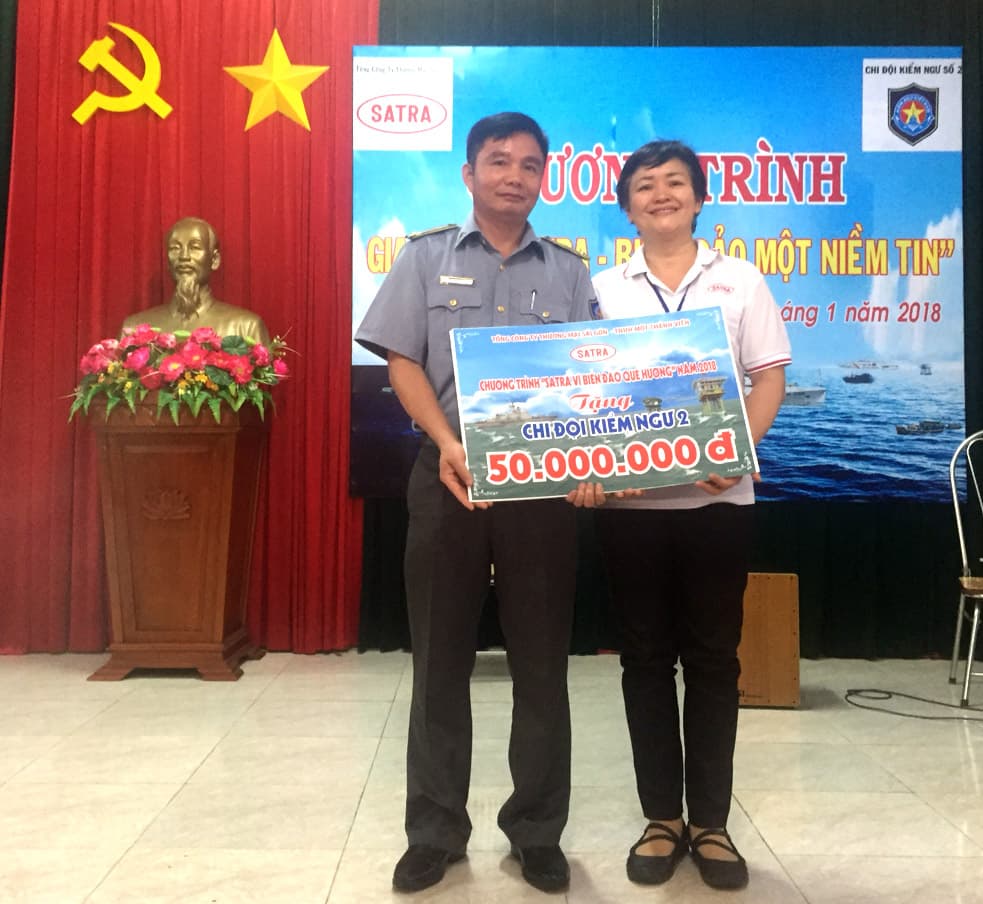 Tổ chức chương trình “Satra-Biển đảo một niềm tin”