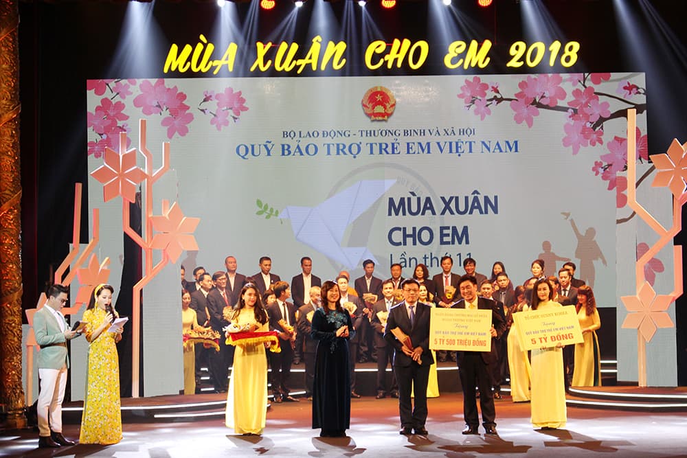 Quỹ Bảo trợ trẻ em Việt Nam tiếp nhận gần 96 tỷ đồng hỗ trợ trẻ em có hoàn cảnh khó khăn