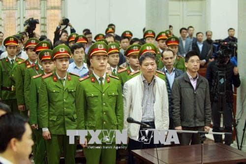 Trịnh Xuân Thanh bị tuyên phạt tù chung thân