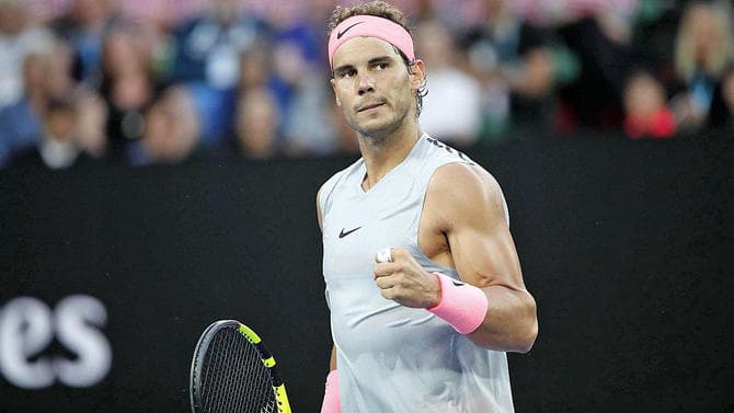 Rafael Nadal vào tứ kết Australian Open 2018