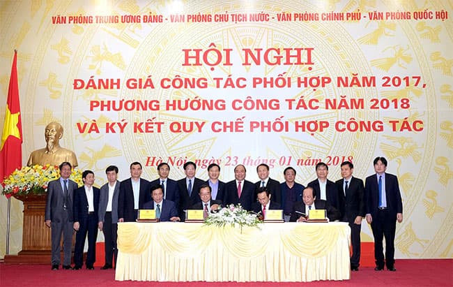 Thủ tướng Chính phủ Nguyễn Xuân Phúc: Công tác tham mưu phải vì lợi ích chung