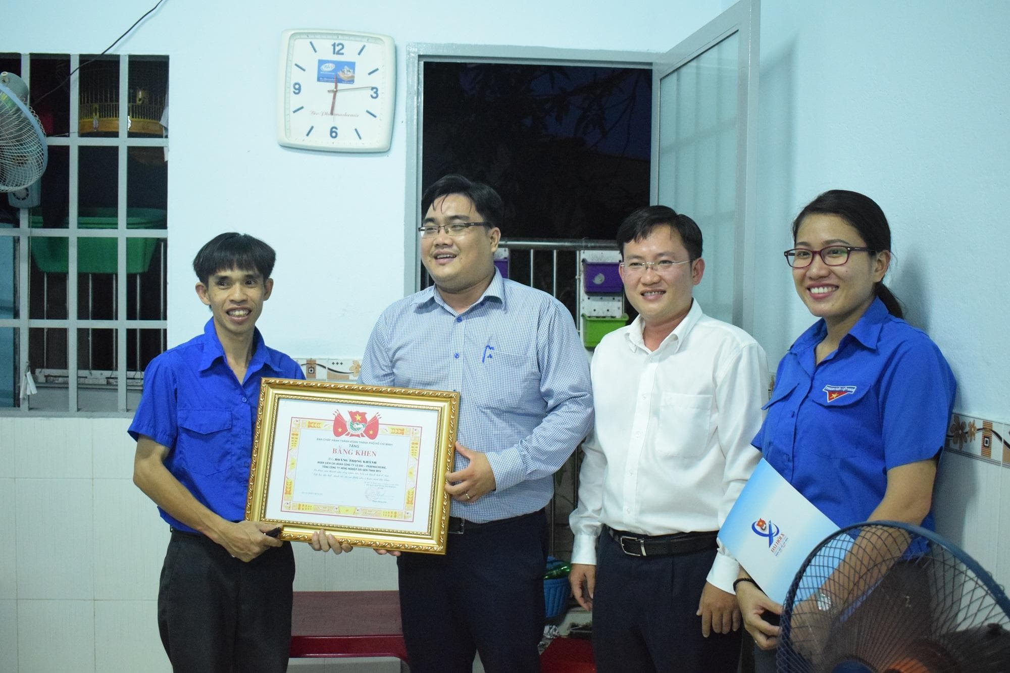 Anh công nhân và lớp học tình thương