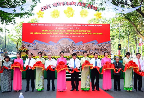 Khai mạc triển lãm nhân kỷ niệm 50 năm cuộc Tổng tiến công và nổi dậy Xuân Mậu Thân 1968