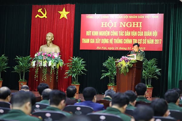 Quân đội tích cực tham gia xây dựng hệ thống chính trị cơ sở