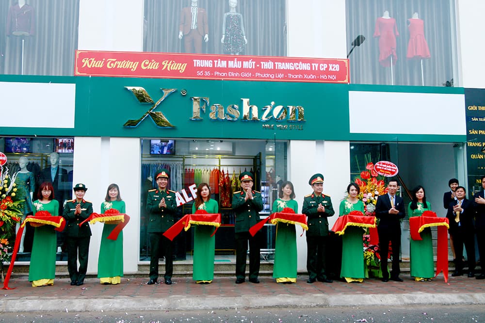 Công ty Cổ phần X20 ra mắt Trung tâm Mẫu mốt-Thời trang
