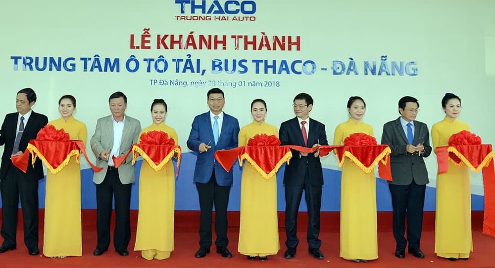 Khánh thành Trung tâm ô tô tải Bus THACO - Đà Nẵng