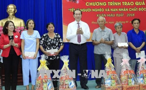 Chủ tịch nước Trần Đại Quang: Tiếp tục làm tốt hơn nữa việc chăm lo đời sống cho người dân