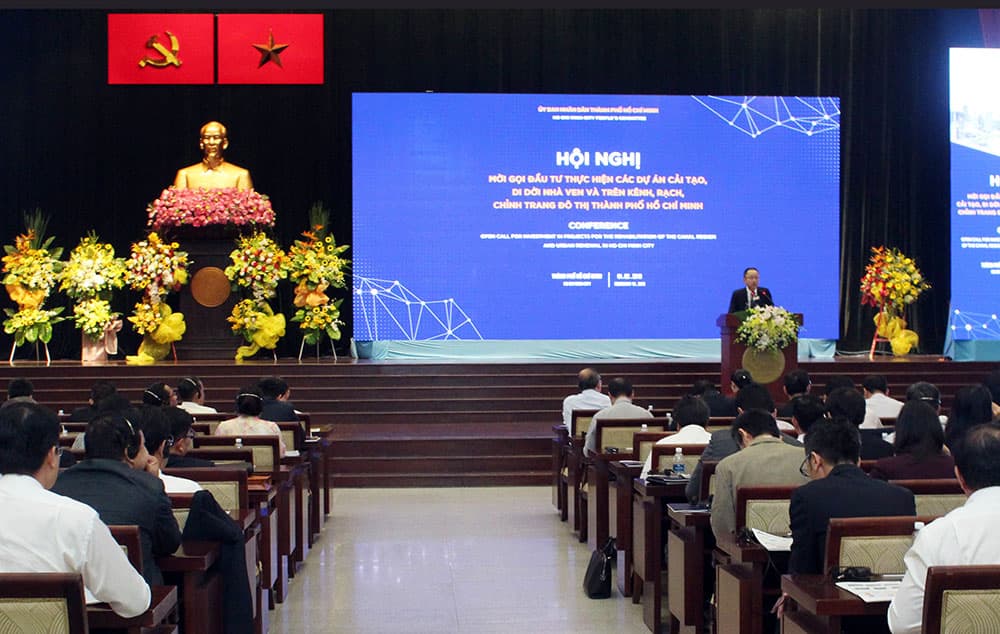 TP Hồ Chí Minh cần 25.748 tỷ đồng thực hiện các dự án cải tạo, di dời nhà ven và trên kênh rạch, chỉnh trang đô thị