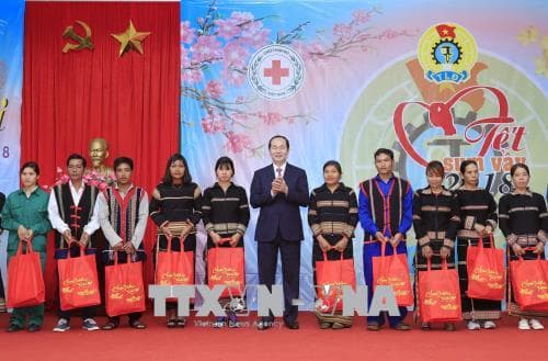 Chủ tịch nước Trần Đại Quang thăm, chúc Tết công nhân, người lao động ngành Cao su Việt Nam