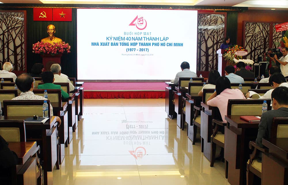 Kỷ niệm 40 năm Ngày thành lập Nhà Xuất bản Tổng hợp TP Hồ Chí Minh