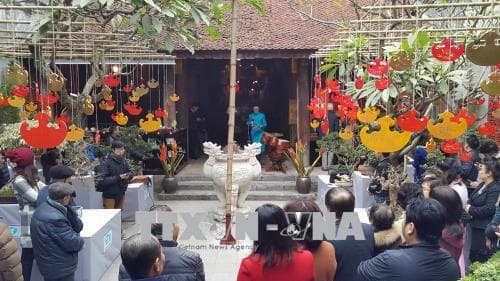 Tái hiện không gian Tết truyền thống tại phố cổ Hà Nội