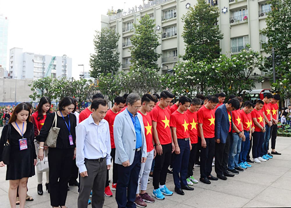 U23 Việt Nam giao lưu với các cổ động viên tại TP Hồ Chí Minh