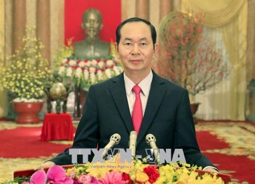 Thư chúc Tết Nguyên đán Mậu Tuất 2018 của Chủ tịch nước Trần Đại Quang