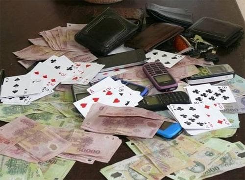 Hơn 1.300 người bị bắt vì chơi cờ bạc dịp Tết