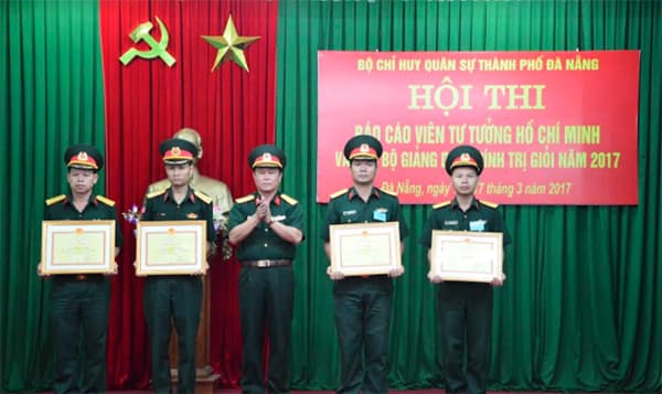 Sĩ quan trẻ năng động, sáng tạo