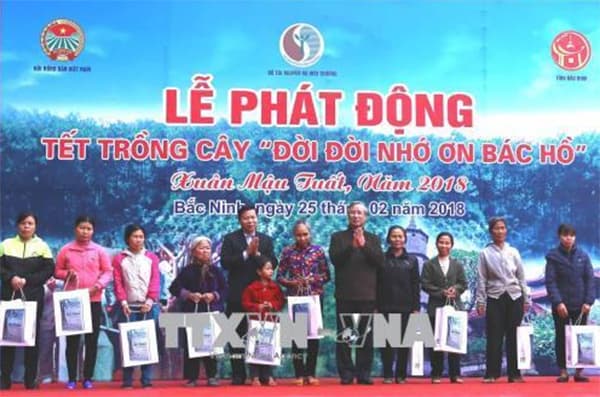 Nhiều hoạt động hưởng ứng Tết Trồng cây “Đời đời nhớ ơn Bác Hồ”