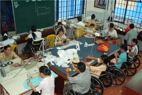 Gian nan tìm việc làm cho người khuyết tật