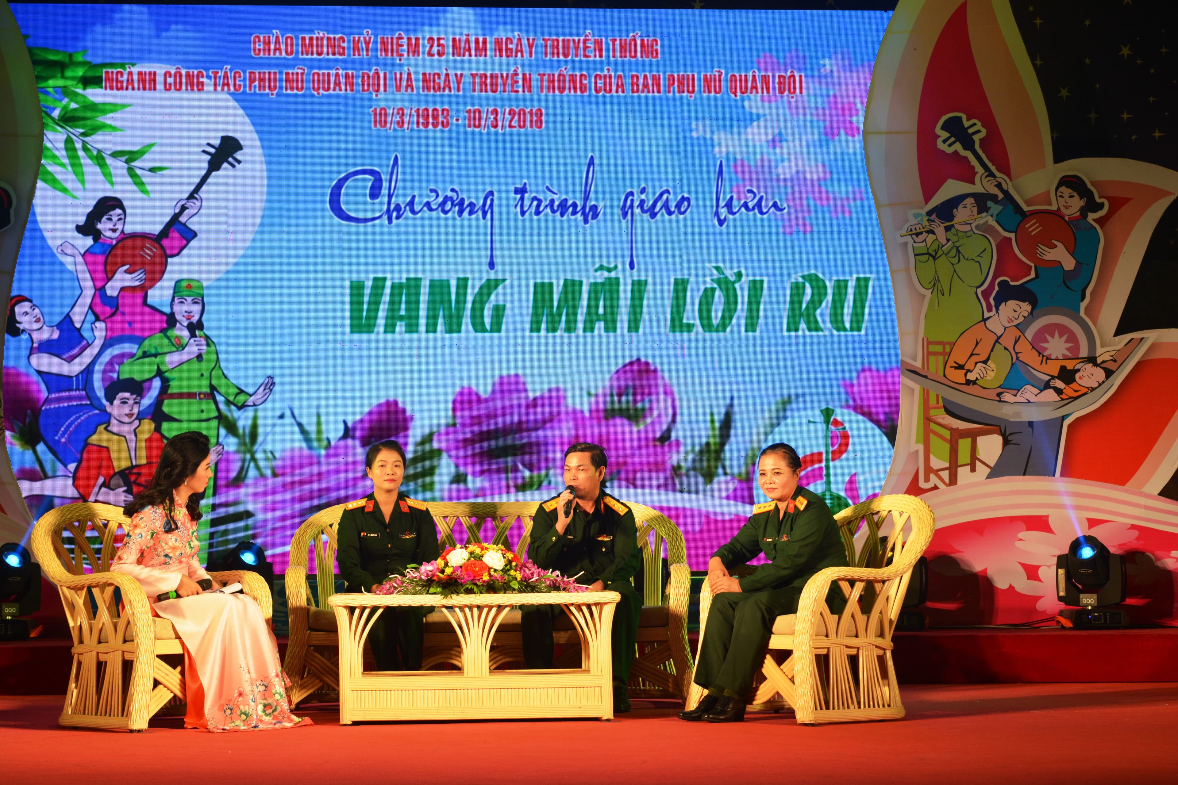 Đặc sắc chương trình giao lưu “Vang mãi lời ru”