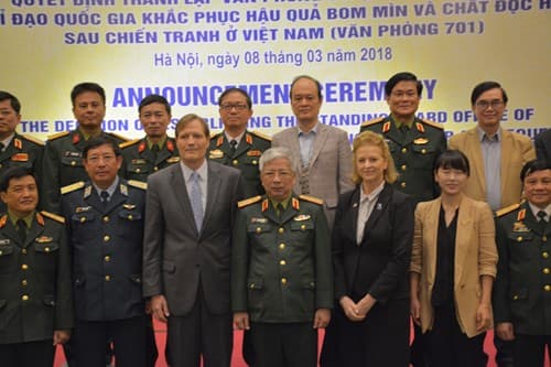 Bộ Quốc phòng công bố Quyết định thành lập Văn phòng 701