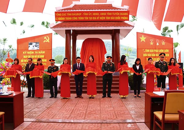 Tổng cục II hoàn thành tôn tạo Bia kỷ niệm Tình báo Quốc phòng