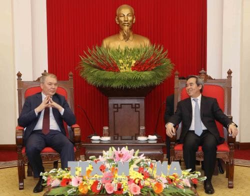 Đoàn đại biểu Đảng Cộng sản Liên bang Nga thăm làm việc tại Việt Nam
