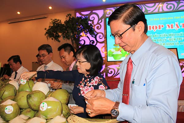 Tín hiệu vui cho người dân trồng Dừa và Bưởi da xanh Bến Tre