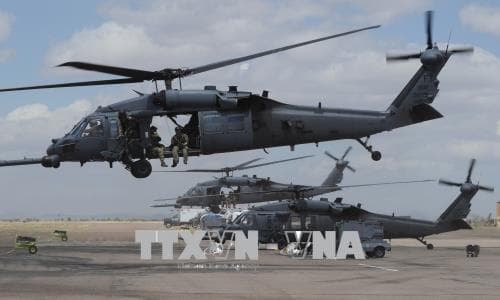 Rơi máy bay trực thăng quân sự Mỹ tại Iraq