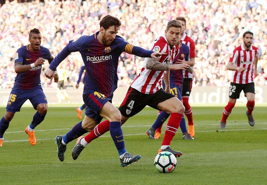 Barca thắng dễ dàng  A. Bilbao