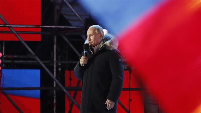 Tổng thống Putin gửi thông điệp hòa giải sau khi tái đắc cử