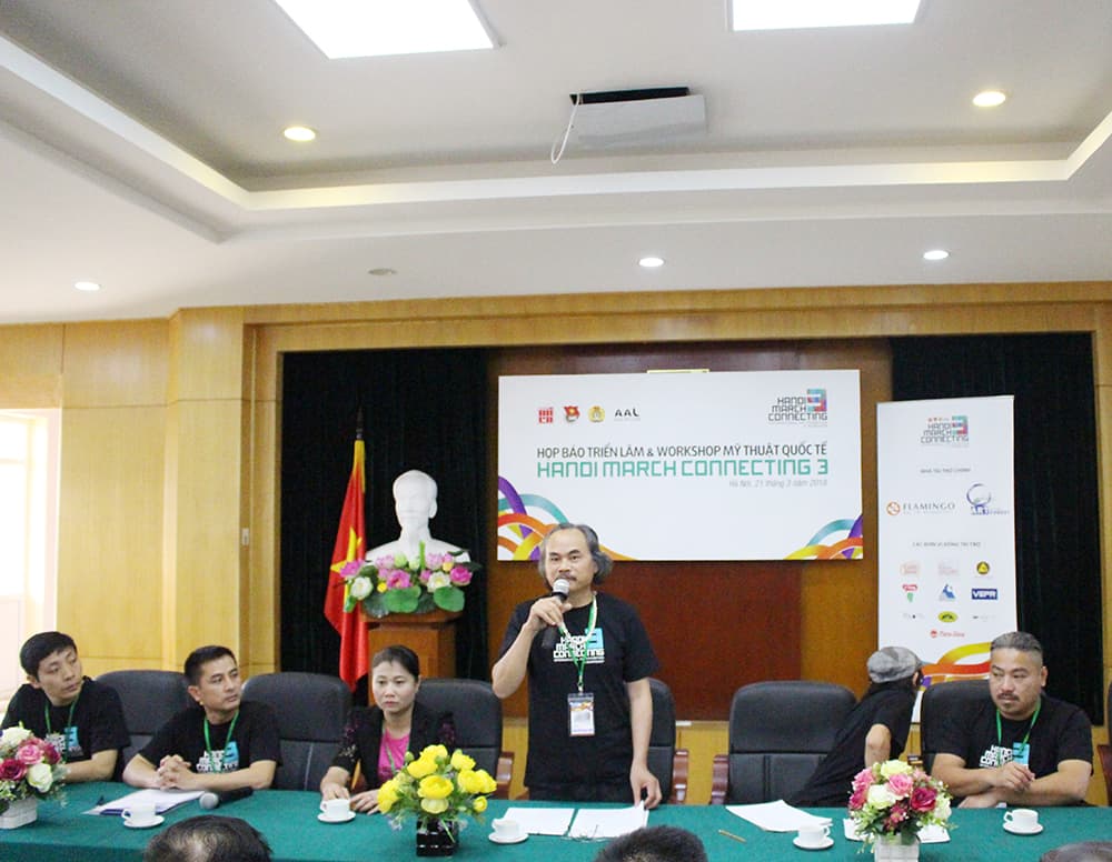 Triển lãm & Workshop Mỹ thuật quốc tế “Kết nối tháng 3 Hà Nội 2018”