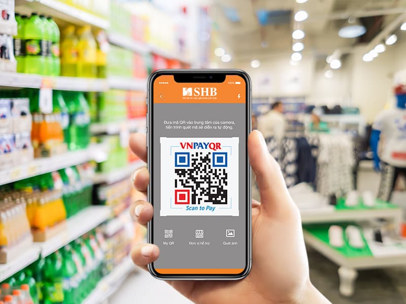 SHB ra mắt giải pháp thanh toán bằng camera điện thoại
