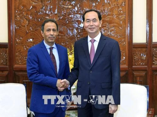 Chủ tịch nước Trần Đại Quang tiếp Đại sứ Saudi Arabia chào kết thúc nhiệm kỳ