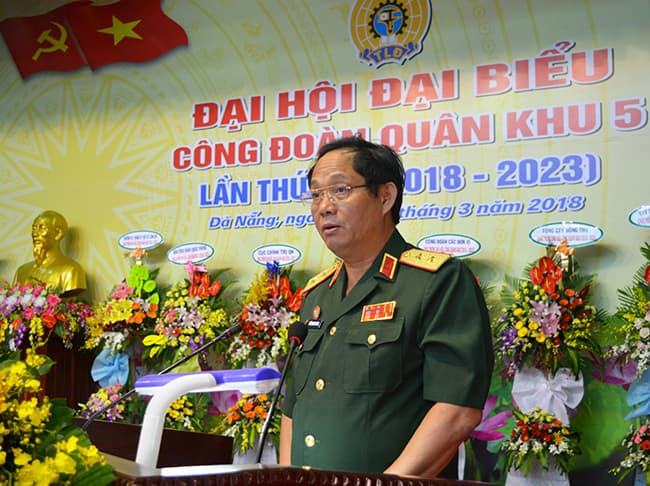 Đại hội Đại biểu Công đoàn Quân khu 5 lần thứ VIII (2018-2023)