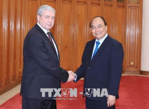 Thủ tướng Nguyễn Xuân Phúc tiếp Phó Thủ tướng Belarus