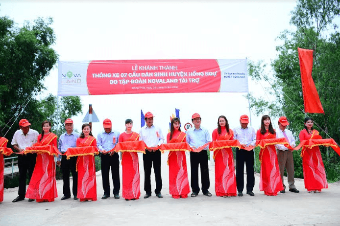 Khánh thành các công trình cầu nông thôn tại vùng biên giới tỉnh Đồng Tháp