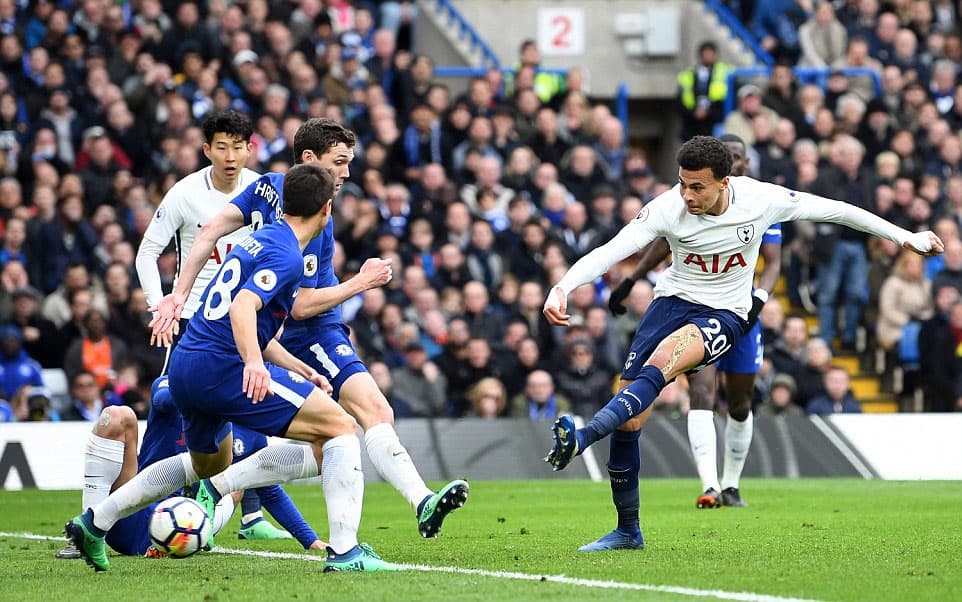 Thua Tottenham, Chelsea xa dần cơ hội dự Champions League