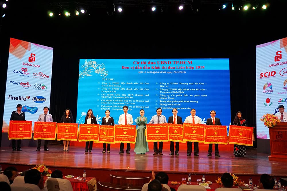 Tổng doanh số năm 2017 của Saigon Co.op đạt gần 30.000 tỷ đồng