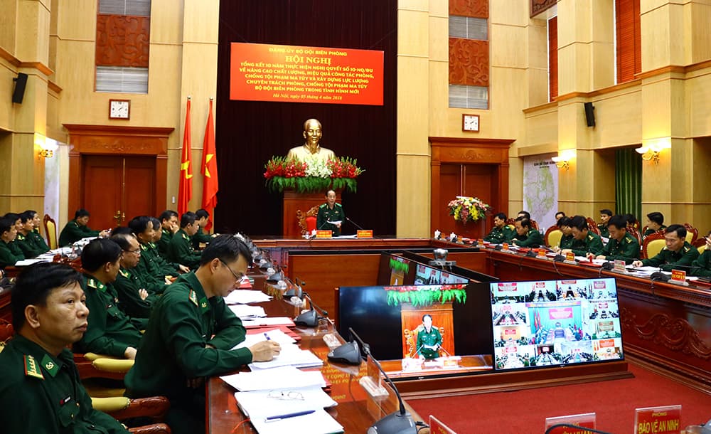 Trong 10 năm, lực lượng BĐBP điều tra, xử lý gần 11 nghìn vụ án ma túy
