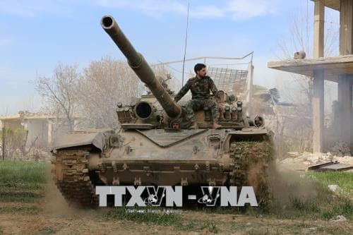 Quân đội Syria mở cuộc tấn công trên bộ vào Douma