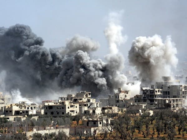 Nga bác cáo buộc quân đội Syria sử dụng vũ khí hóa học ở Douma