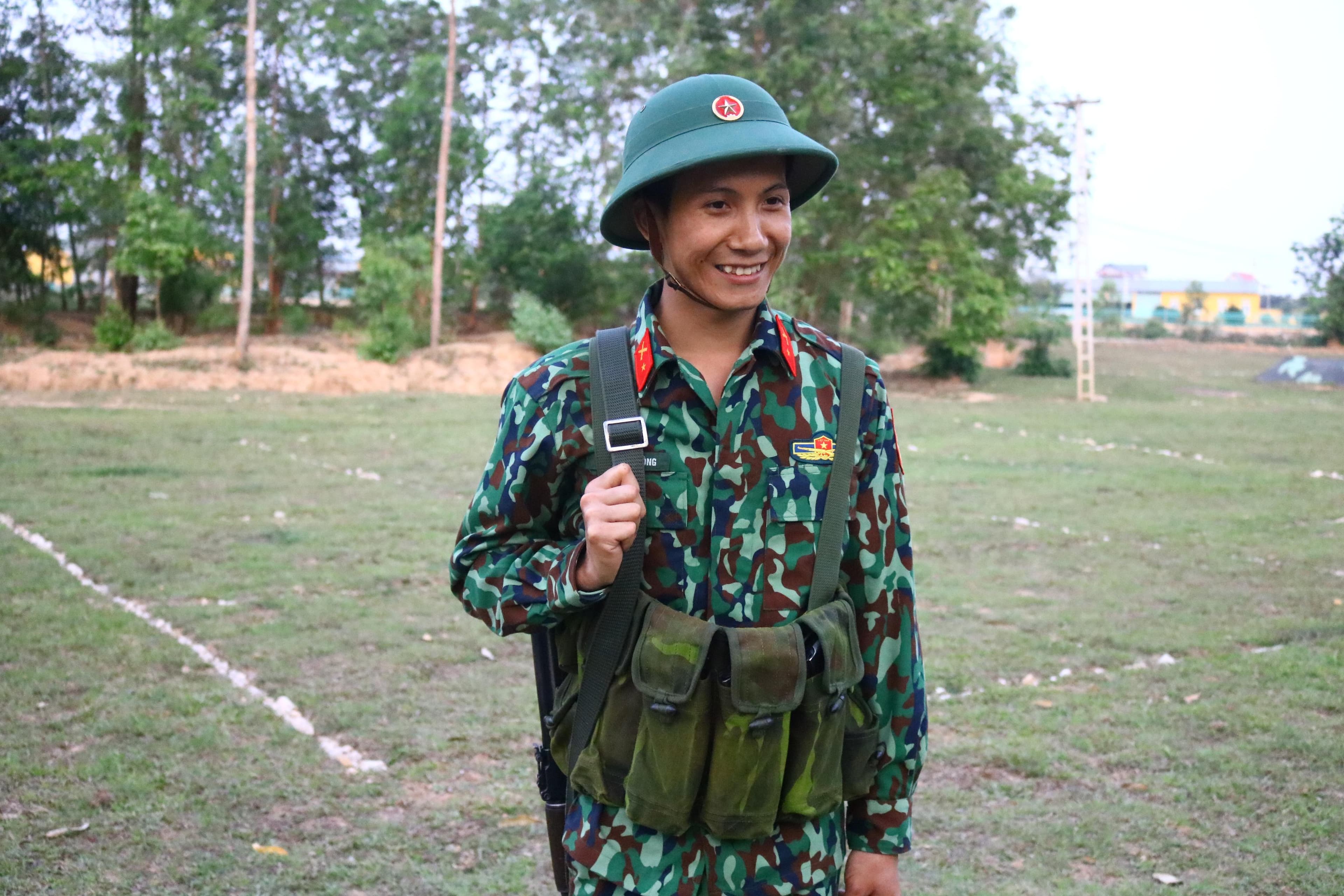 Nhập ngũ để mong trưởng thành hơn
