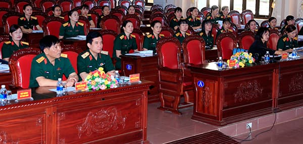 Quân đoàn 3 tập huấn công tác phụ nữ