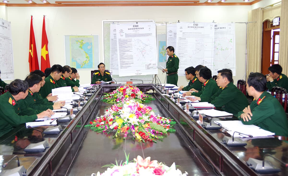 Tỉnh Tuyên Quang diễn tập chiến đấu phòng thủ 29 xã, phường, thị trấn năm 2018