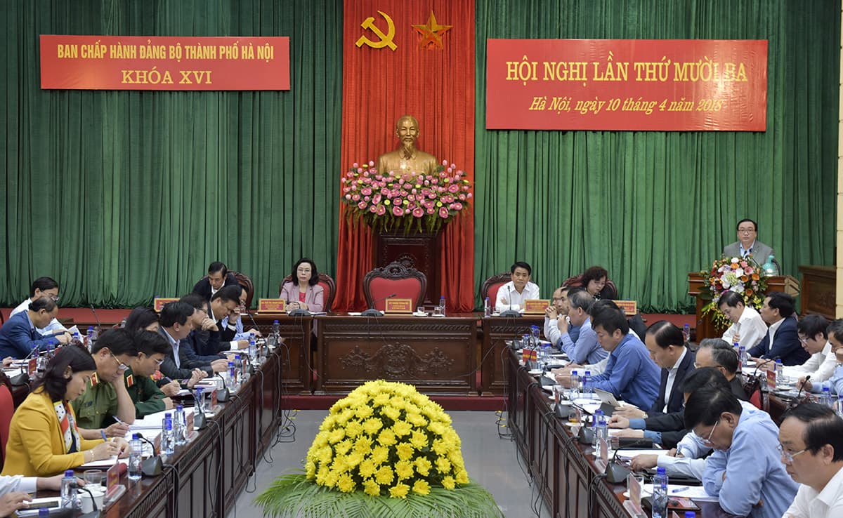 Tổng sản phẩm trên địa bàn của Hà Nội tăng 6,98% trong quý I-2018