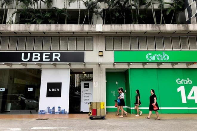 Singapore đưa ra biện pháp hạn chế tạm thời đối với thương vụ Grab – Uber