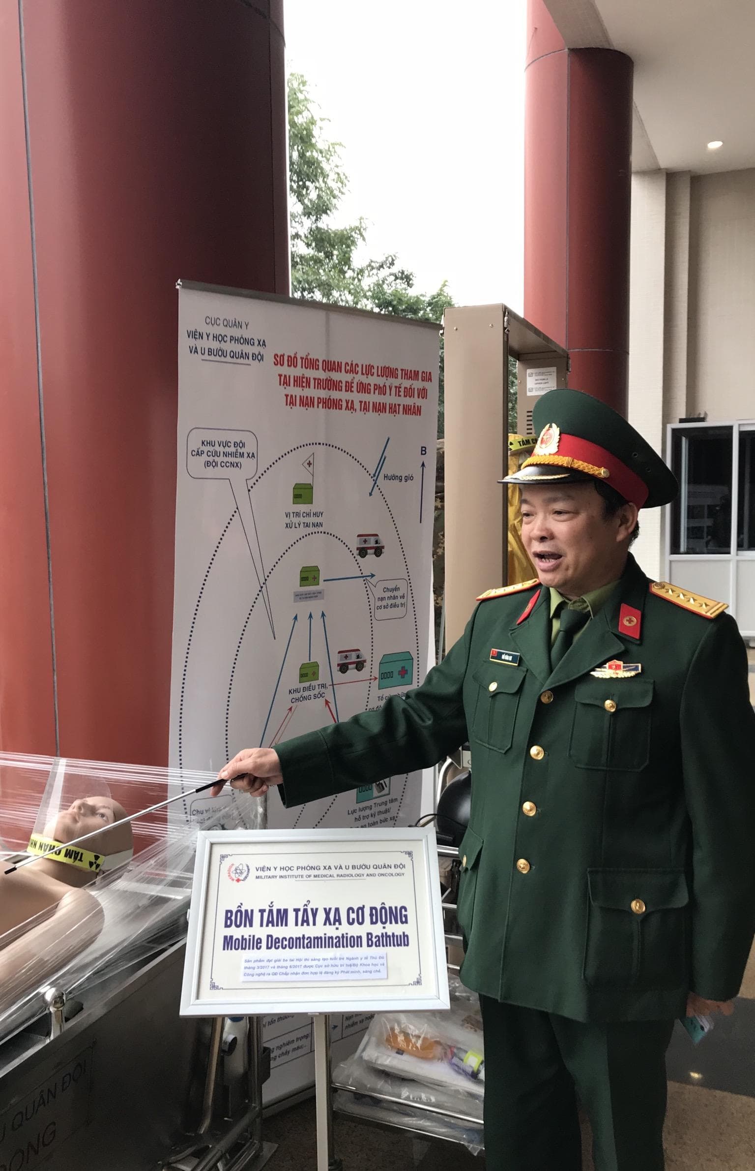 Nghiên cứu chế tạo bồn tắm và tẩy xạ cơ động